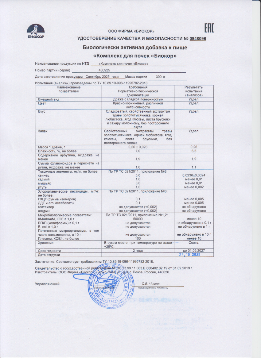 Паспорт №092025